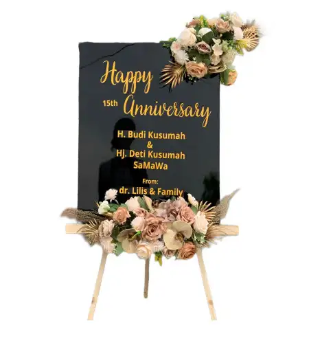 Papan Bunga Akrilik Malangrejo